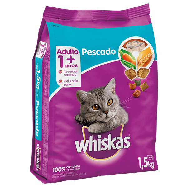 Alimento para gatos Whiskas